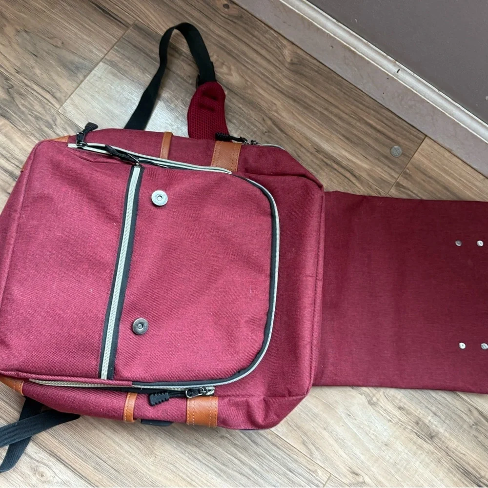 Modoker 15” Vintage Style Laptop Backpack! EUC